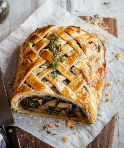 Hairy Bikers Mushroom Wellington Recipe