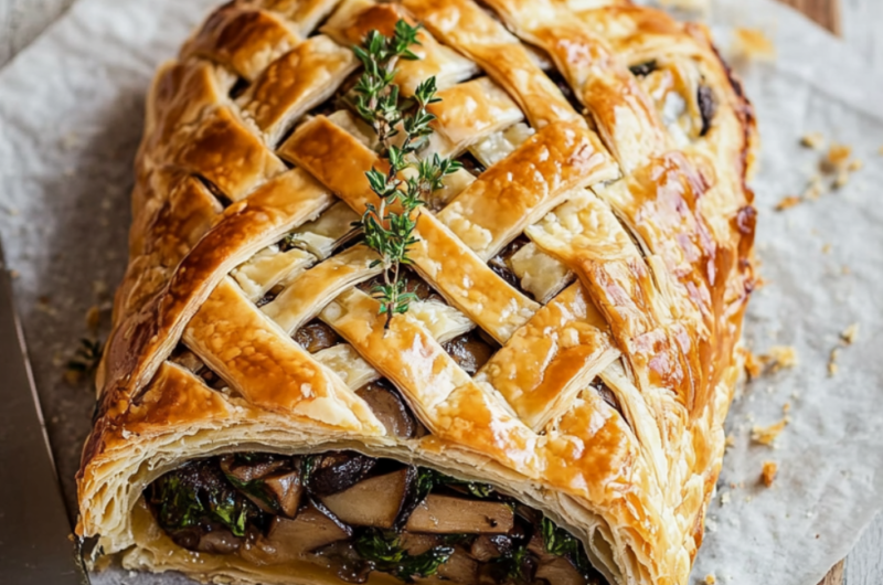 Hairy Bikers Mushroom Wellington Recipe