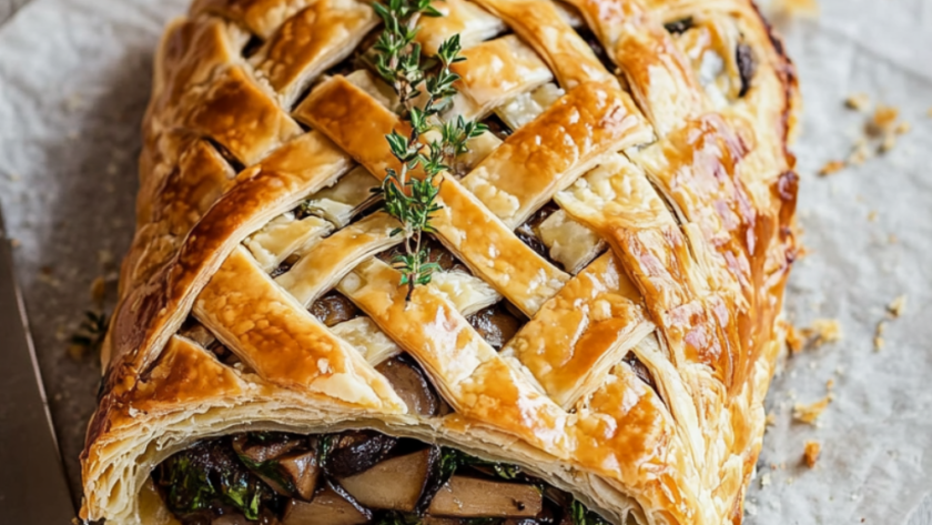 Hairy Bikers Mushroom Wellington Recipe