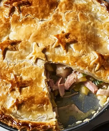 Hairy Bikers Turkey and Ham Pie Recipe