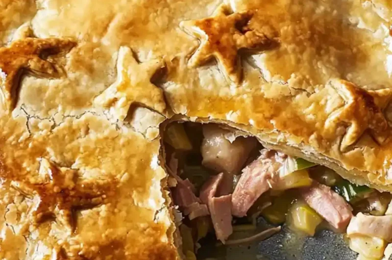 Hairy Bikers Turkey and Ham Pie Recipe