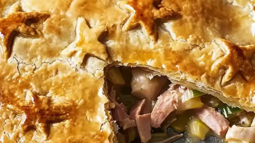 Hairy Bikers Turkey and Ham Pie Recipe