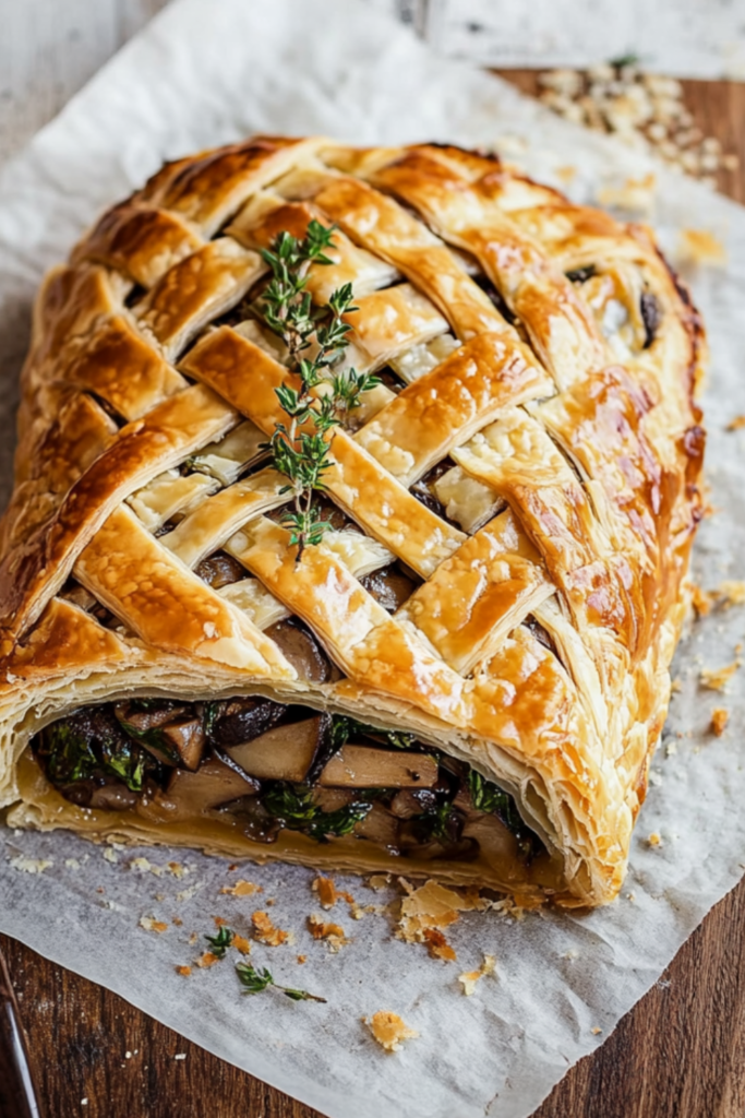 Hairy Bikers Mushroom Wellington Recipe