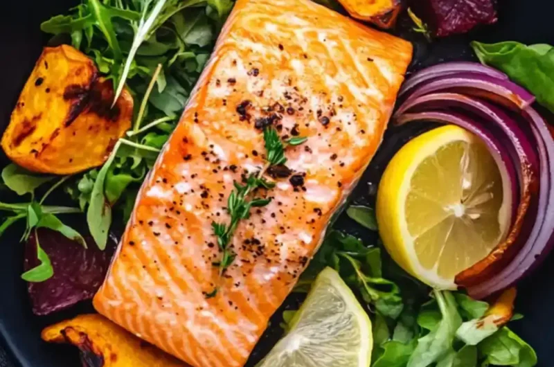 Hairy Bikers Salmon Tray Bake Recipe