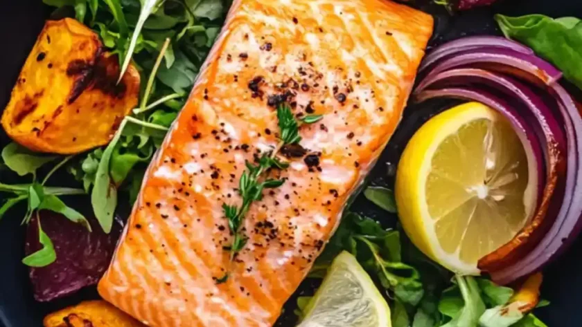 Hairy Bikers Salmon Tray Bake Recipe