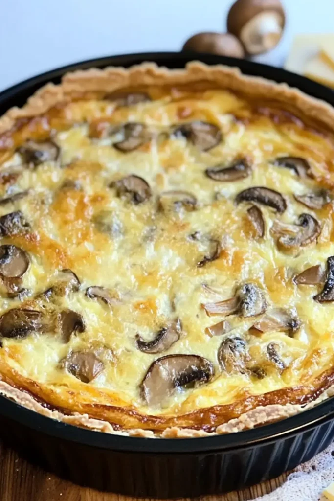 James Martin Mushroom Quiche Recipe