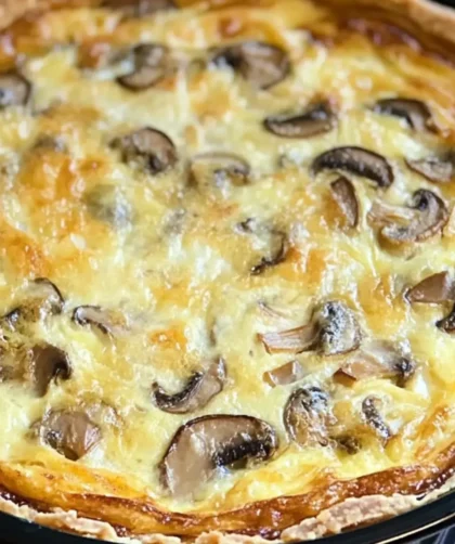 James Martin Mushroom Quiche Recipe