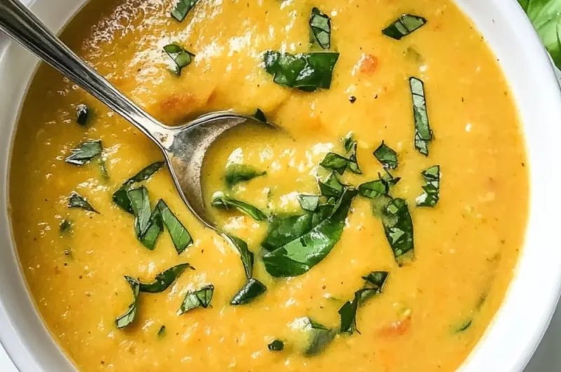 Jamie Oliver Carrot and Courgette Soup Recipe