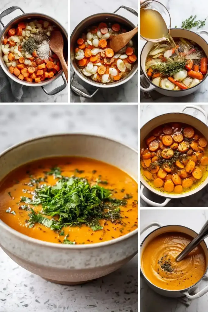 Hairy Bikers Carrot And Coriander Soup Recipe