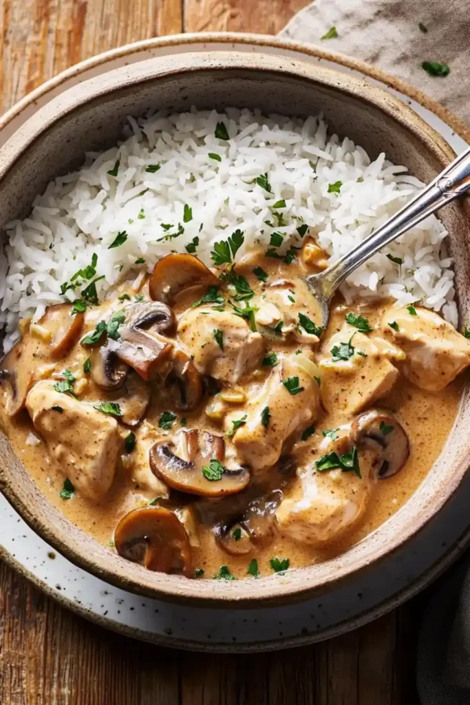 Hairy Bikers Chicken Stroganoff Recipe