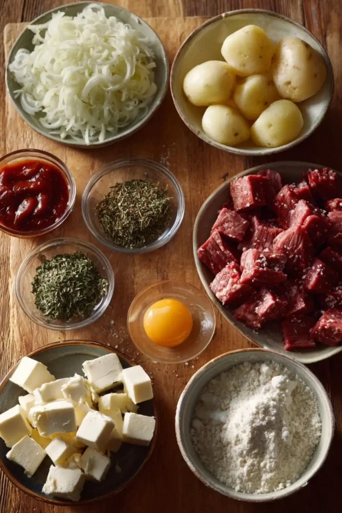 Hairy Bikers Corned Beef Pie Recipe