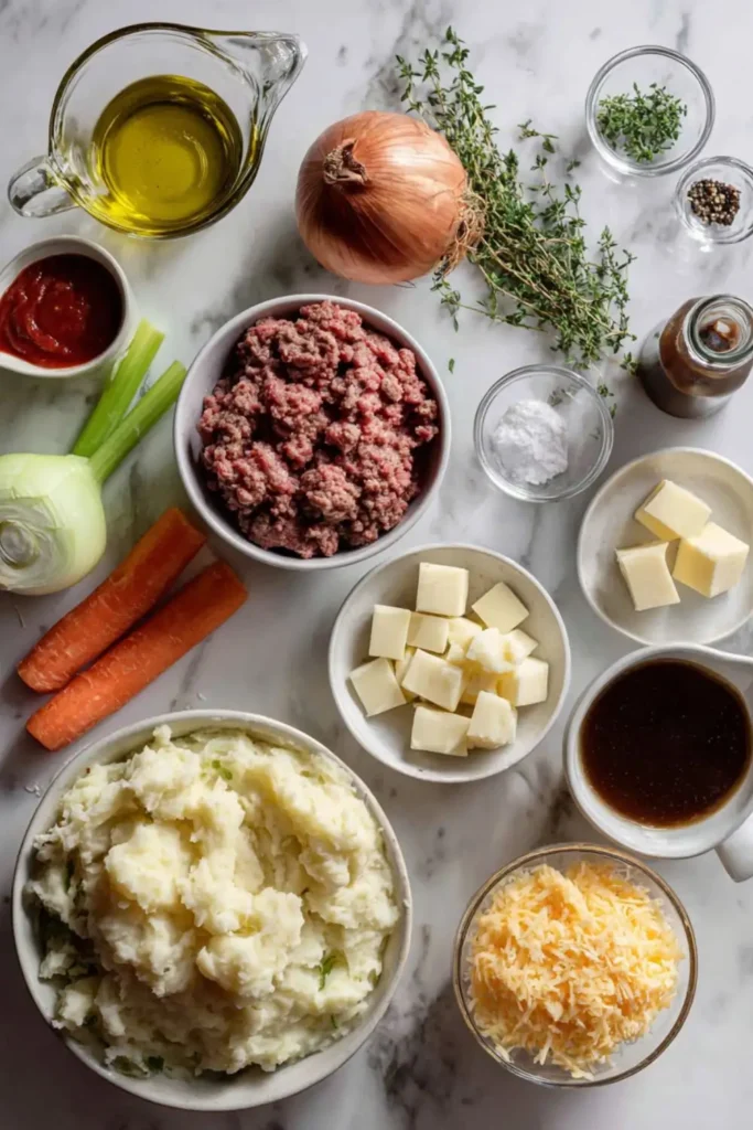 Hairy Bikers Cottage Pie With Cheesy Mash​ Recipe