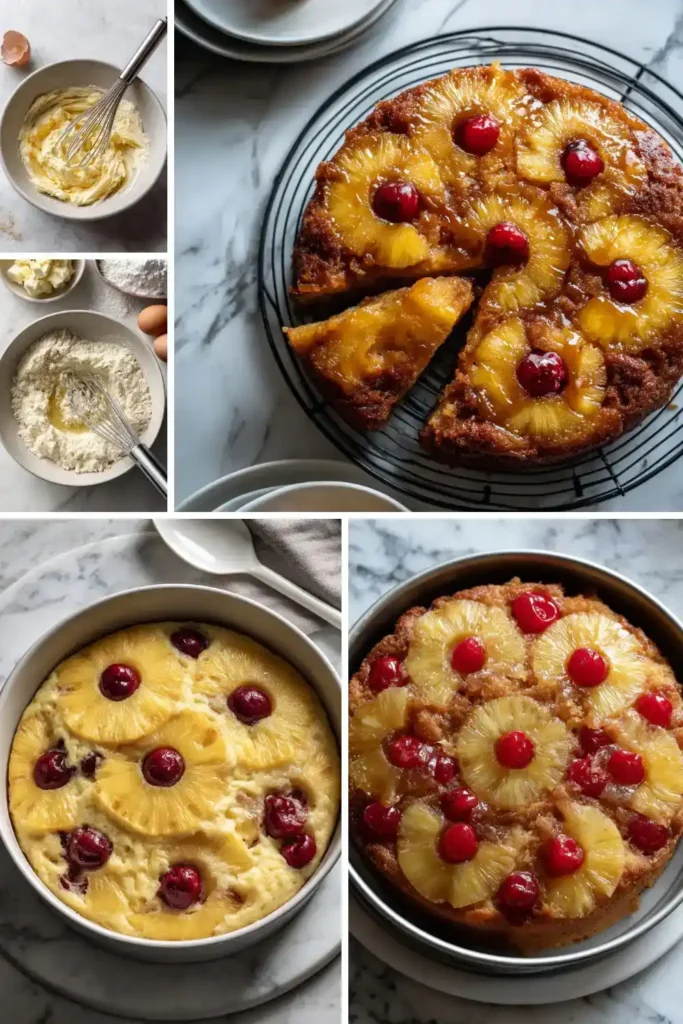 Hairy Bikers Pineapple Upside-Down Cake Recipe