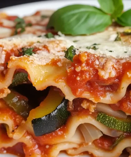 Hairy Bikers Roasted Vegetable Lasagne Recipe