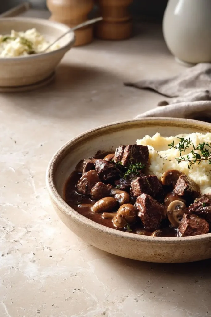 Hairy Bikers Slow Cooker Beef Bourguignon Recipe