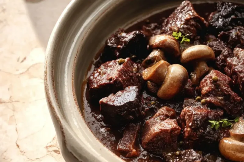 Hairy Bikers Slow Cooker Beef Bourguignon Recipe