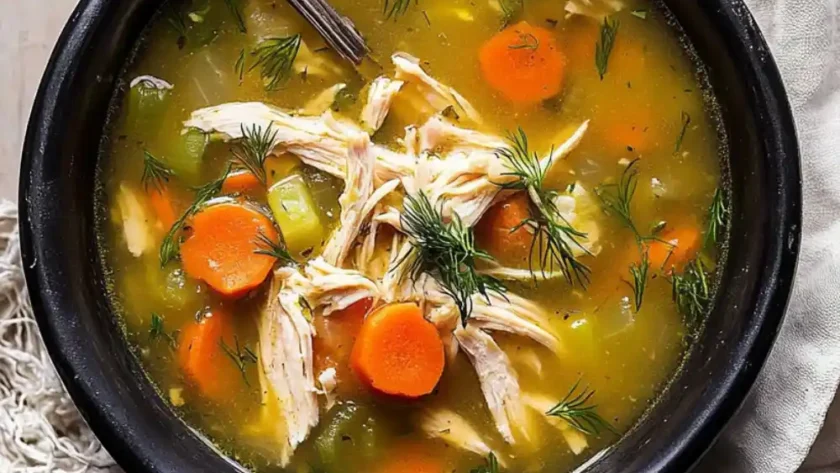 Hairy Bikers Slow Cooker Chicken Soup Recipe