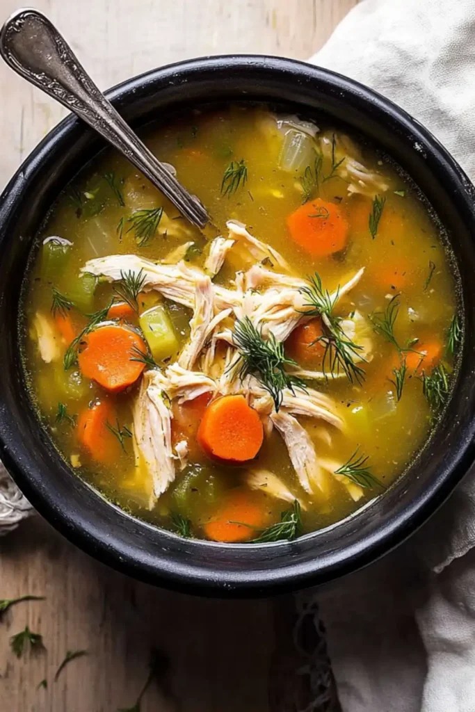 Hairy Bikers Slow Cooker Chicken Soup Recipe