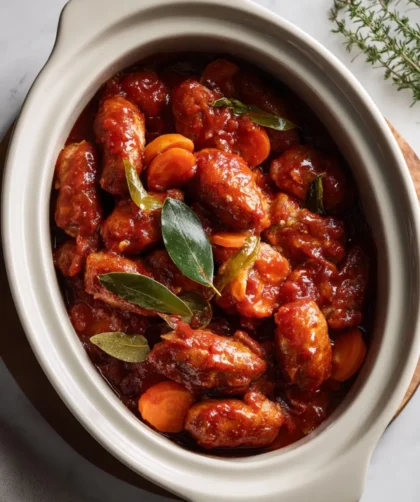 Hairy Bikers Slow Cooker Sausage Casserole Recipe