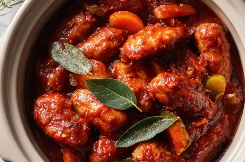 Hairy Bikers Slow Cooker Sausage Casserole Recipe