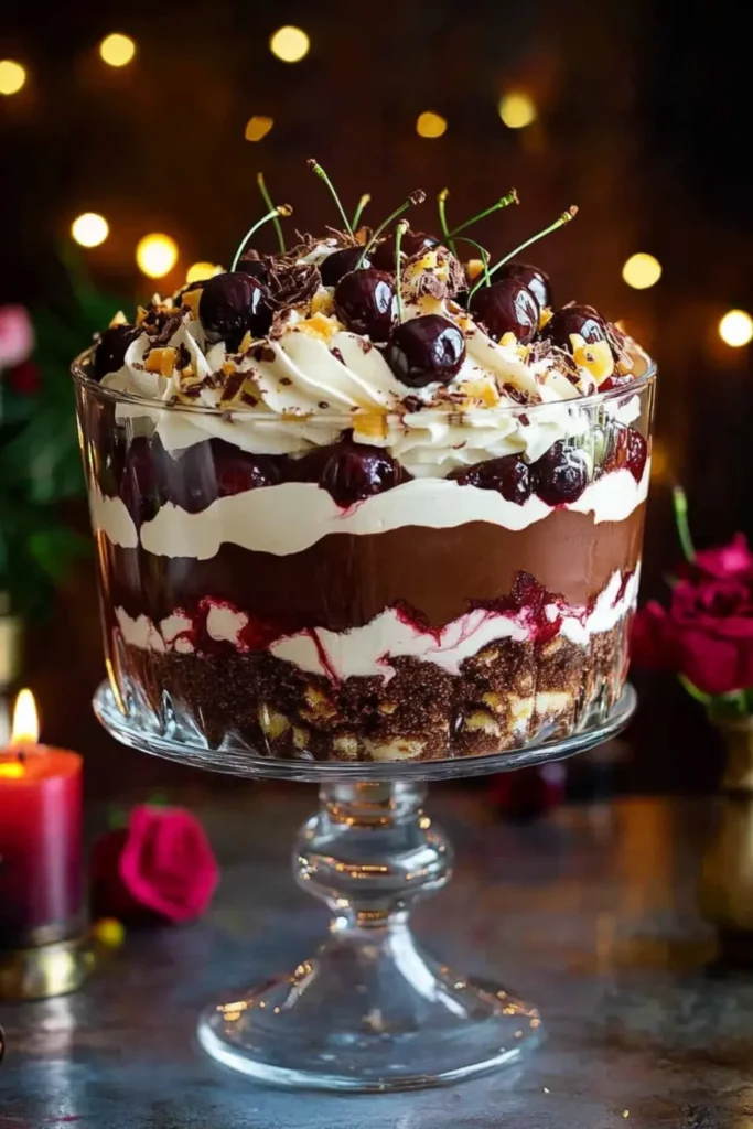 Jamie Oliver Black Forest Trifle Recipe