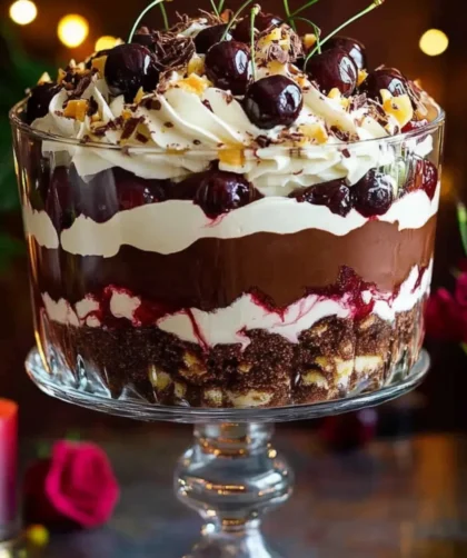 Jamie Oliver Black Forest Trifle Recipe