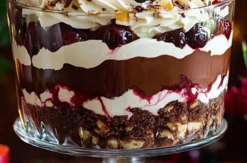 Jamie Oliver Black Forest Trifle Recipe