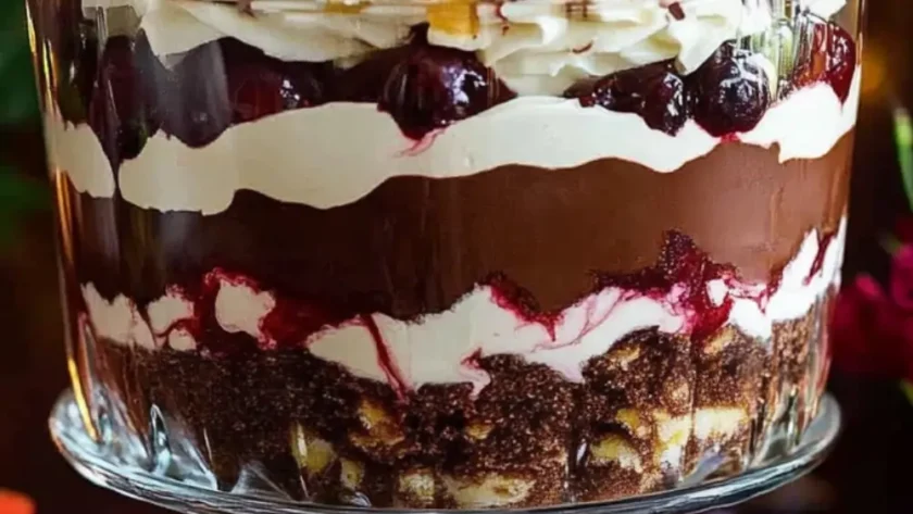 Jamie Oliver Black Forest Trifle Recipe