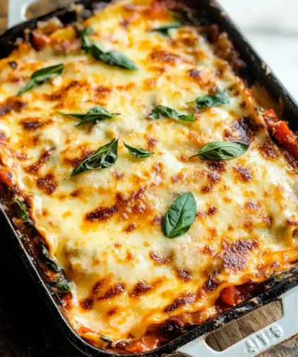 Mary Berry Vegetable Lasagne