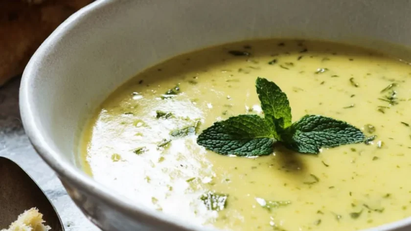 Mary Berry Chilled Curried Apple and Mint Soup Recipe