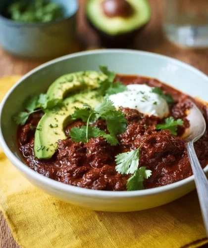 Hairy Bikers Beef Chocolate Chilli Recipe