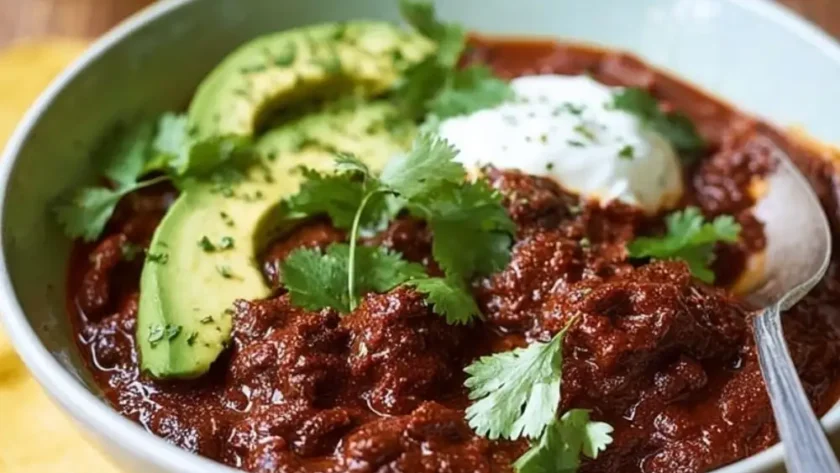 Hairy Bikers Beef Chocolate Chilli Recipe