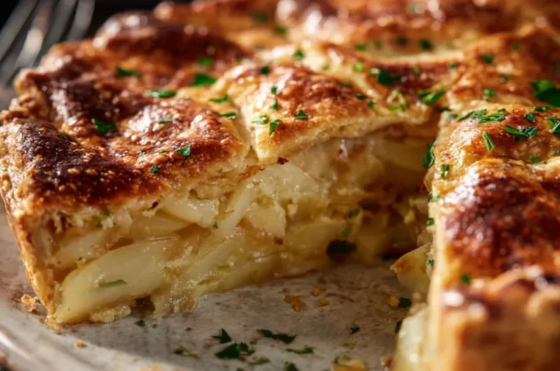 Hairy Bikers Cheese And Onion Pie​ Recipe