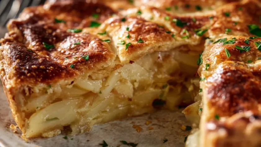 Hairy Bikers Cheese And Onion Pie​ Recipe