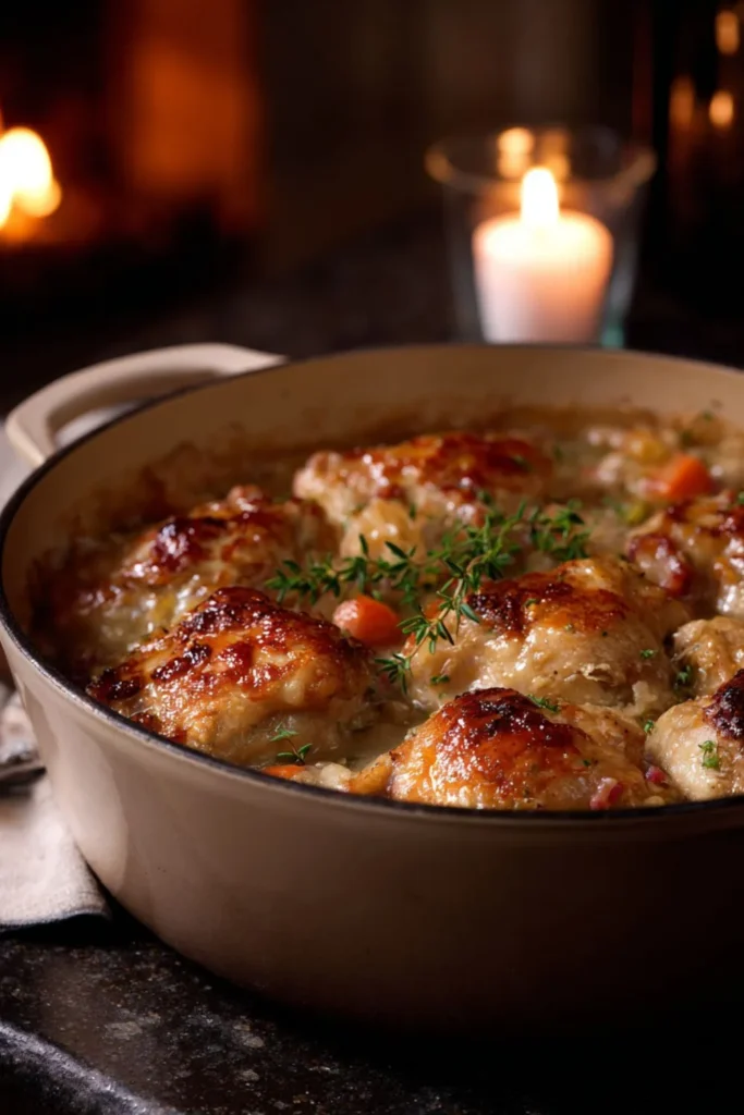 Hairy Bikers Chicken Dumplings Casserole ​ Recipe