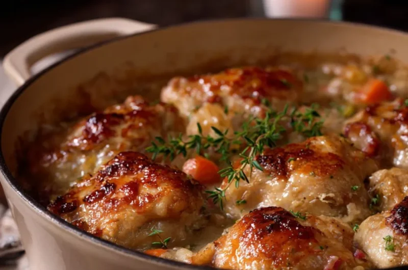 Hairy Bikers Chicken Dumplings Casserole ​ Recipe