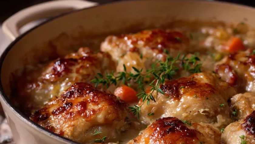 Hairy Bikers Chicken Dumplings Casserole ​ Recipe
