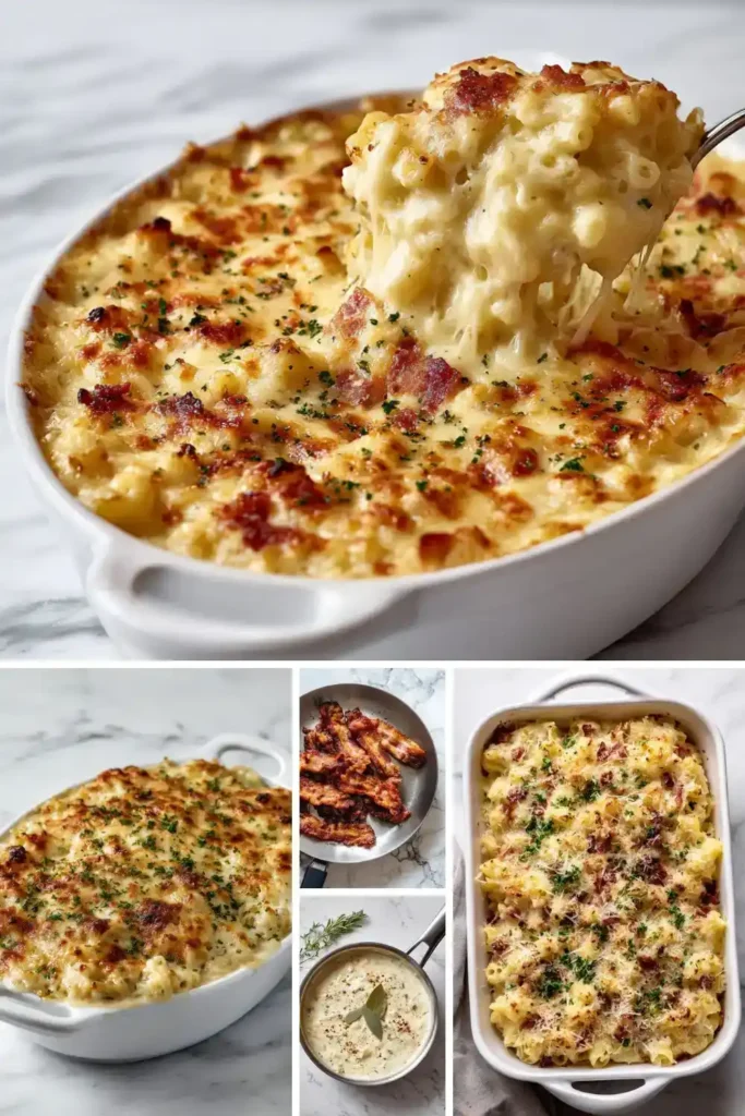Hairy Bikers Macaroni Cheese With Bacon Recipe
