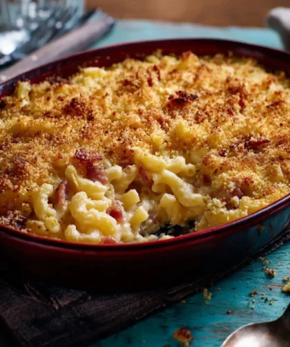 Hairy Bikers Macaroni Cheese With Bacon Recipe