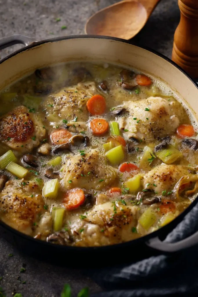 Hairy Bikers Old Fashioned Chicken Casserole​ Recipe