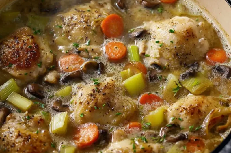 Hairy Bikers Old-Fashioned Chicken Casserole​ Recipe