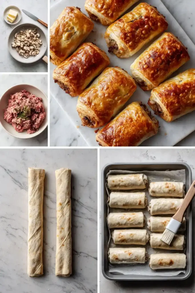 Hairy Bikers Sausage Rolls​ Recipe