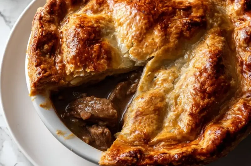Hairy Bikers Steak and Ale Pie Recipe