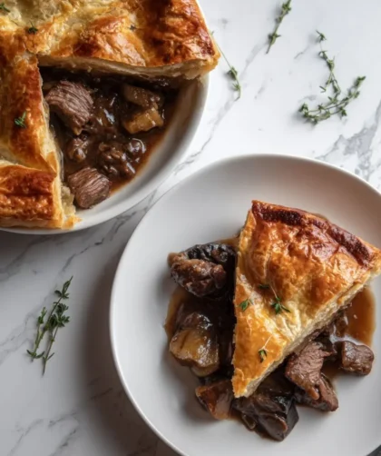 Hairy Bikers Steak and Ale Pie Recipe