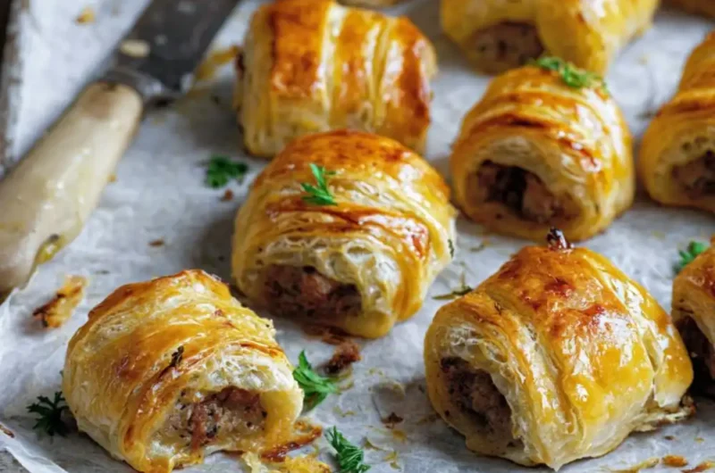 Mary Berry's Herbed Mini Sausage Rolls Recipe