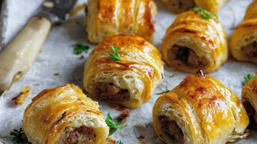 Mary Berry's Herbed Mini Sausage Rolls Recipe