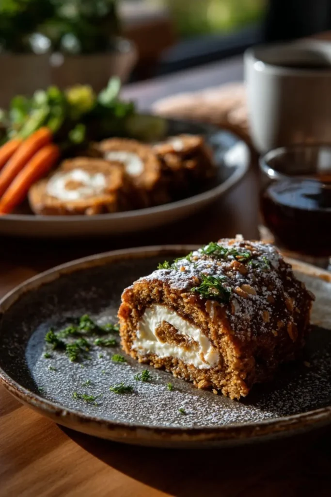 Jamie Oliver Rolled Carrot Cake Recipe