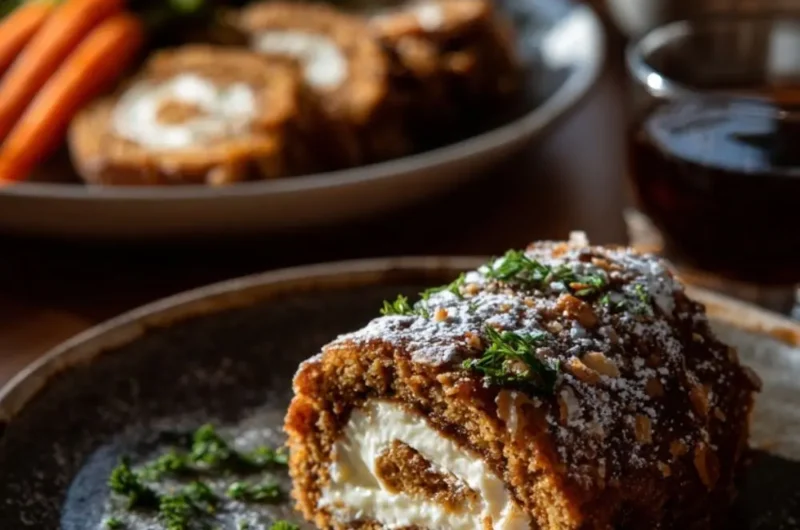 Jamie Oliver Rolled Carrot Cake Recipe