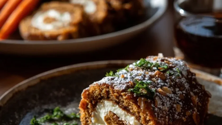 Jamie Oliver Rolled Carrot Cake Recipe