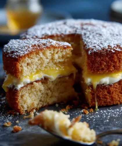 Mary Berry Lemon Victoria Sponge​ Recipe